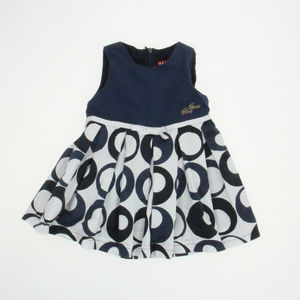 Keshet Girls Blue | White Dress size: 12 Months